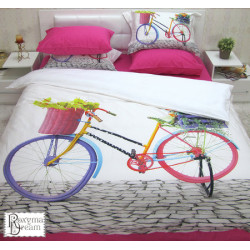 3D Комплект Спално Бельо - КОЛЕЛО